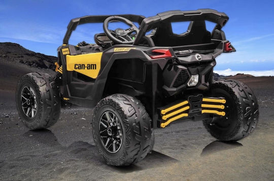 Can Am Maverick mit Fernbedienung Lizenziert 12 Volt Gelbes