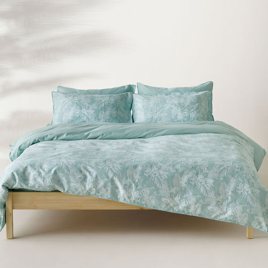 Kentia Solaya Κουβερλί Υπέρδιπλο Βαμβακοσατέν Veraman 230x250cm