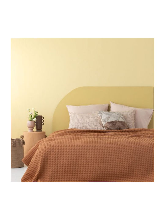 Palamaiki Marcie Pique Double Blanket 240x250cm Coffee