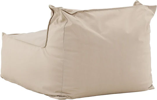 Spitishop Sitzsack Sessel Wasserdicht Rambo Corner Beige 85x105x75cm
