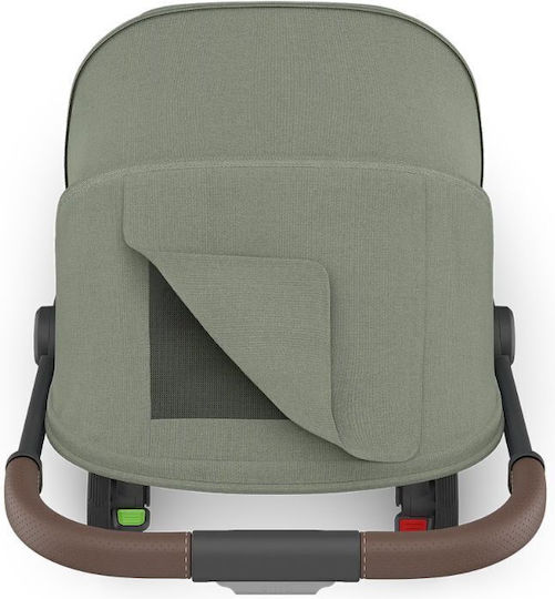 UPPAbaby Minu V3 Καρότσι Μωρού Kατάλληλο για Nεογέννητο Meadow Green 7.6kg
