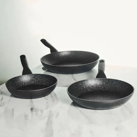 Korkmaz Nora Cast Aluminum Pans Set with Non-stick Interior Coating 3 Pieces