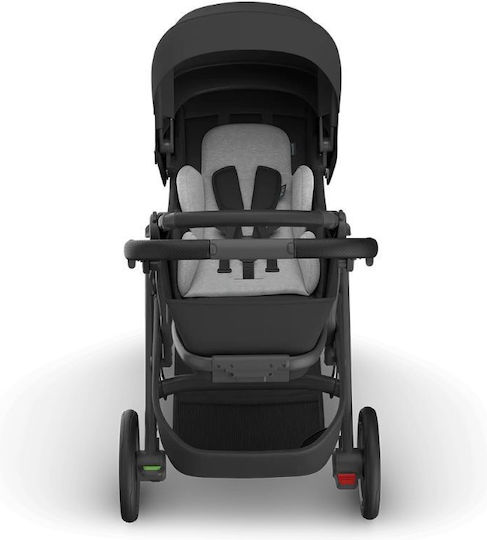 UPPAbaby Cruz V3 Ρυθμιζόμενο Καρότσι Μωρού Kατάλληλο για Nεογέννητο Black 12kg