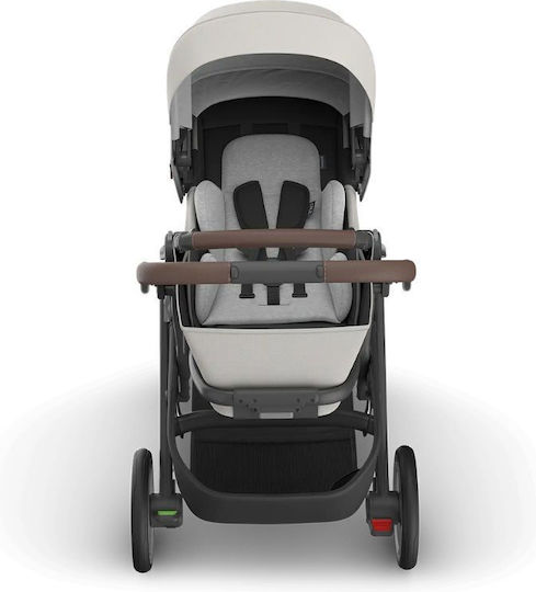 UPPAbaby Cruz V3 Reversible Baby Stroller Suitable for Newborn Pearl Gray Jacquard 12kg