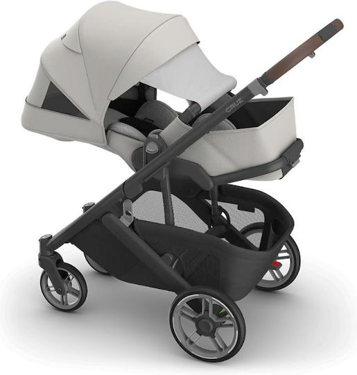 UPPAbaby Cruz V3 Reversible Baby Stroller Suitable for Newborn Pearl Gray Jacquard 12kg