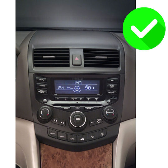 Carmedia Sistem Audio Auto pentru Honda Accord 2003-2007 Bluetooth USB Wi-Fi GPS Apple CarPlay Android Auto cu Ecran Tactil 10"