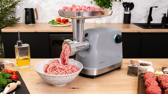 Cecotec Crusher 1400 Μηχανή Άλεσης Κιμά 1360W Γκρι