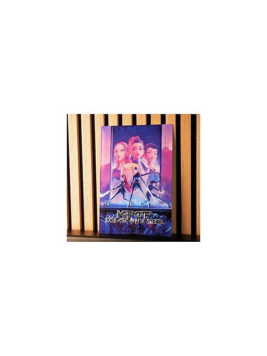 Kpop Demon Hunters Aluminium Plate 20x30cm Kpop Demon Hunters Aluminium Plate 20x30cm