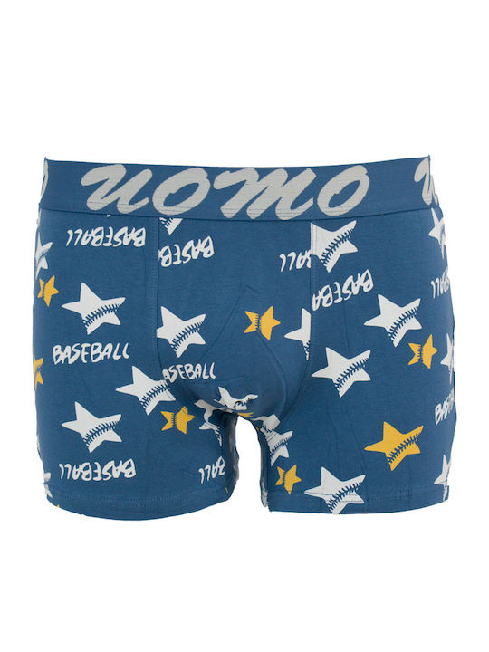 Мъжки Боксерки Многоцветни 4 Броя UOMO-B750-MULTICOLOR