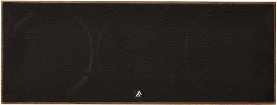 Fyne Audio F500S LCR Passive Hi-Fi-Lautsprecher Zentrale 75W 3-Wege P53xB15.2xH20cm Natürliche Walnuss