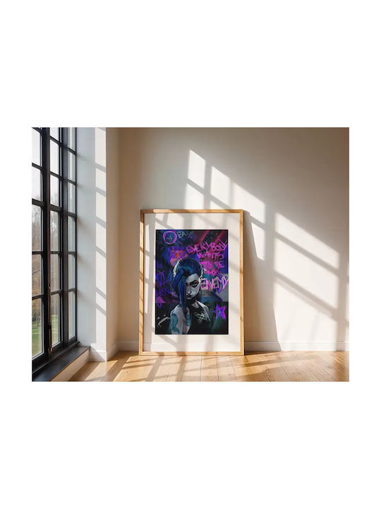 Gaming Poster Jinx Arcane Gm1111 40cm X 50cm