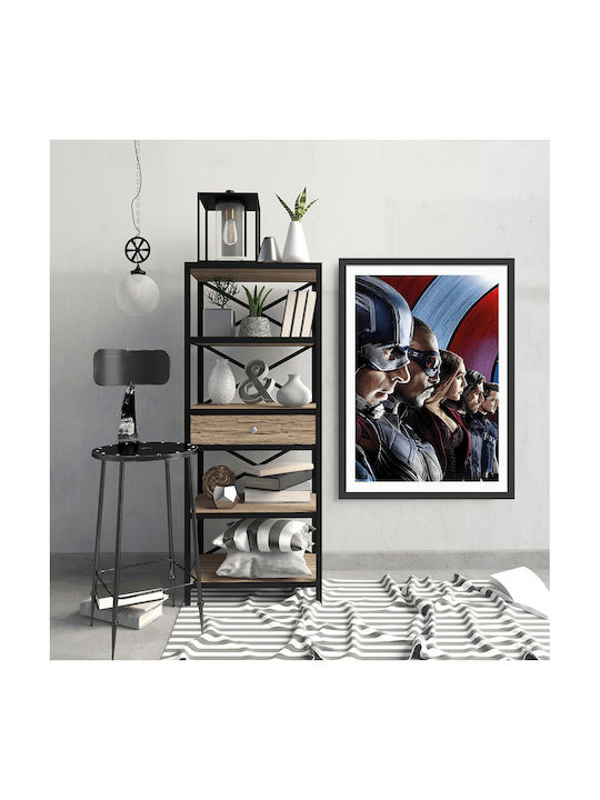 Плакат Отбор Капитан Америка Mv044 40см X 50см