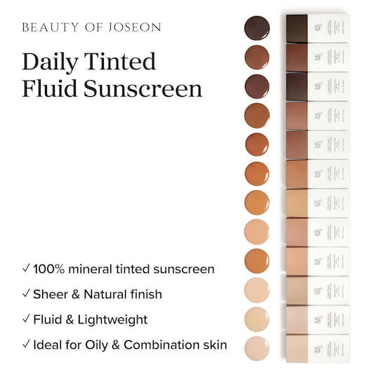 Beauty of Joseon Daily Sunscreen Face Lotion SPF30 Tinted 50ml
