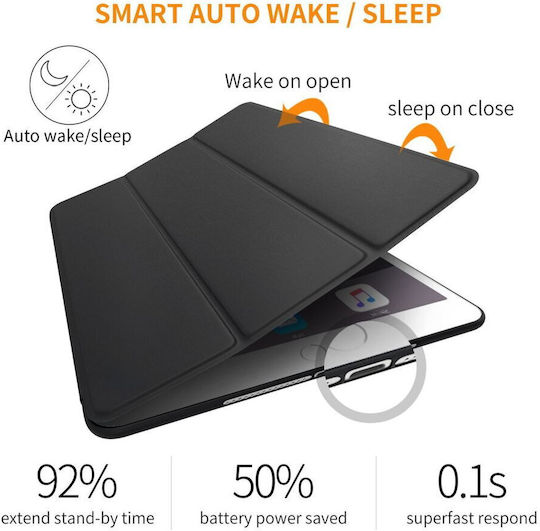 Tech-Protect SMARTCASE Флип капак Устойчив Черен (iPad 9.7'' 5 / 6 2017-2018) 8238-0