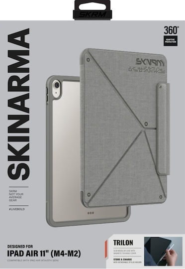 Skinarma Flip Cover Γκρι (Ipad Air 11 M2 2024 / M4 2026)