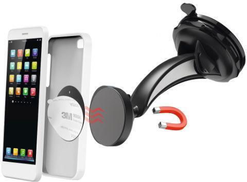 HAMA Magnet Universal Smartphone Holder Suport Auto pentru Telefon cu magnet Neagră