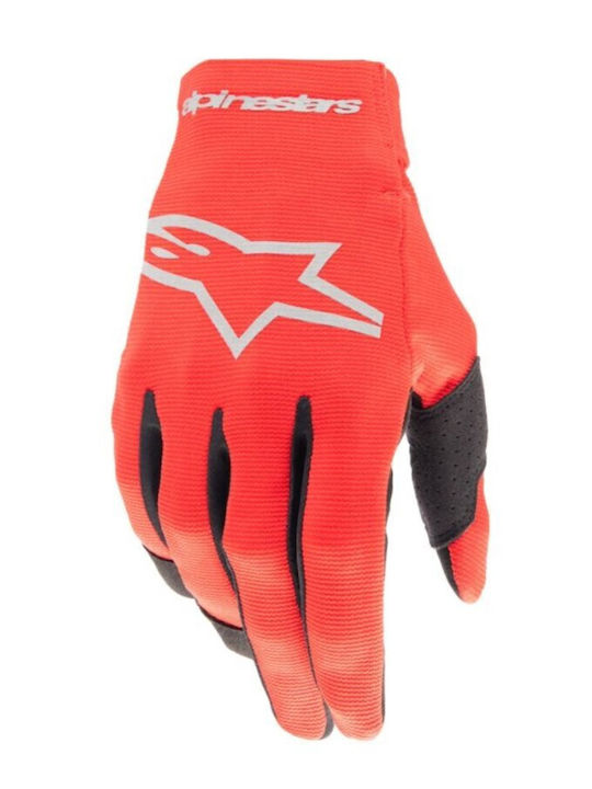 Alpinestars Radar Ανδρικά Γάντια Μotocross Κόκκινα