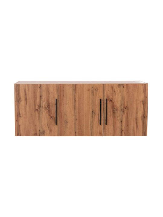 Rectangular Loft Closet Surface from Natural Wood Chipboard 150x55cm 0513771