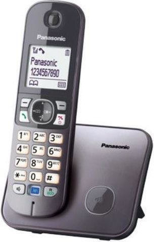 Panasonic KX-TG6811FXM Schnurlostelefon Schwarz