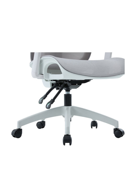Freebox Office Chair with Recline and Adjustable Arms White