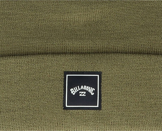 Stacked Beanie Unisex Căciulă Tricotată în Culoare Verde