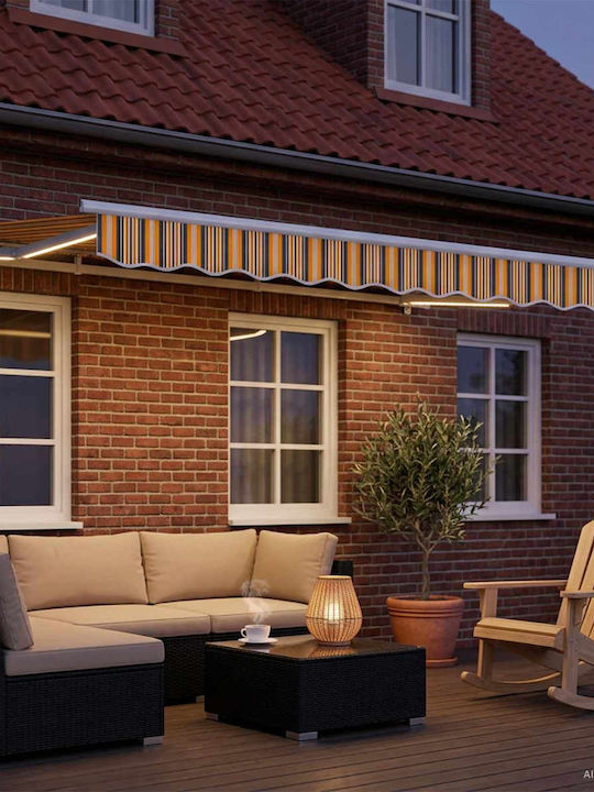 vidaXL Pavillon Terrasse Rosa 2.5x2m