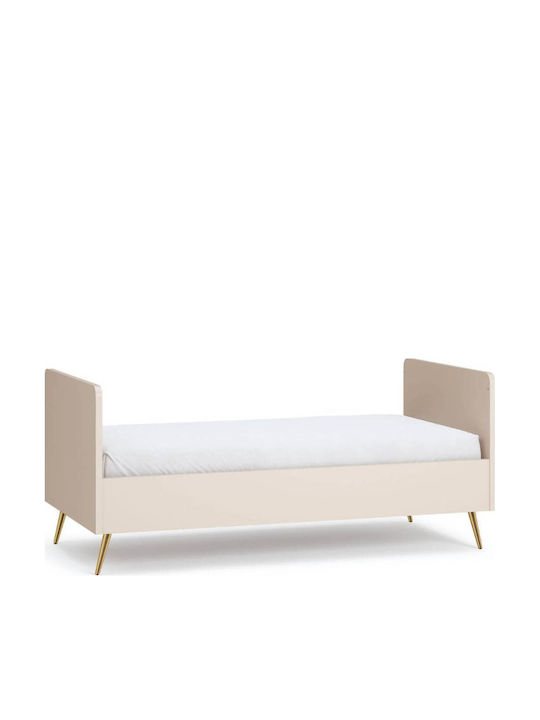 Vox Βρεφική Κούνια Memble Μπεζ για Στρώμα 70x140cm