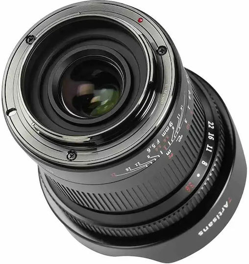 7artisans Full Frame Φωτογραφικός Φακός Photoelectric 9mm F/5.6 Wide Angle για Canon R Mount Μαύρος