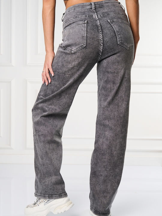 Blugi Damă Regular Fit Gri