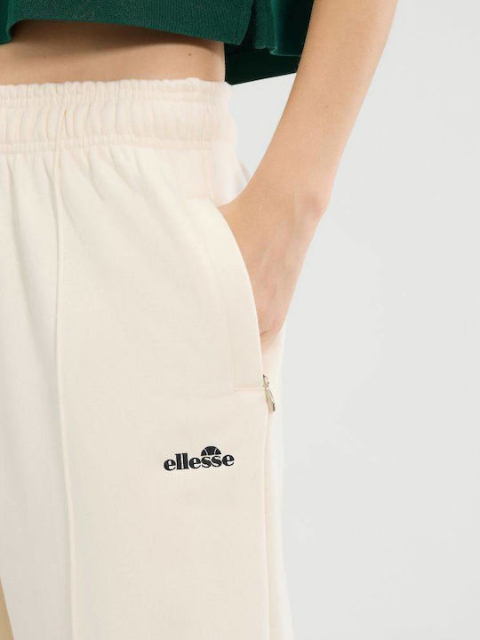 Heritage Παντελόνι Φόρμας με Λάστιχο Off White