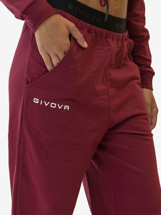 Παντελόνι Φόρμας Burgundy