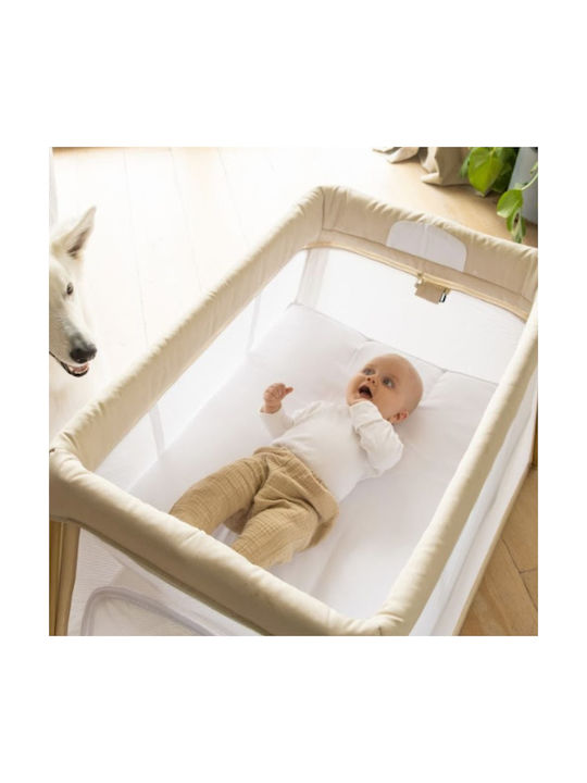 Bo Jungle Babybett Mit 2 Ebenen Mit Matratze Weiß