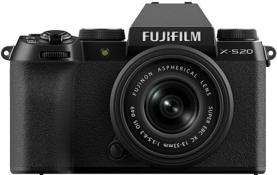 Fujifilm Crop Фото Обектив 16960719 Стандартно Увеличение за Fujifilm X Mount Черен