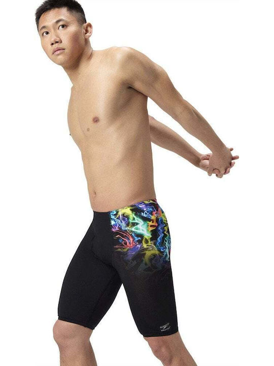 Speedo Herren Renn-Badeanzug Jammer Mehrfarbig
