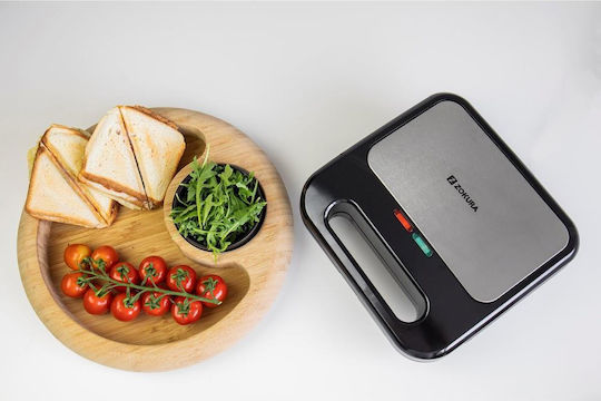 Sandwich Maker Grill with Removable Plates 800W Black