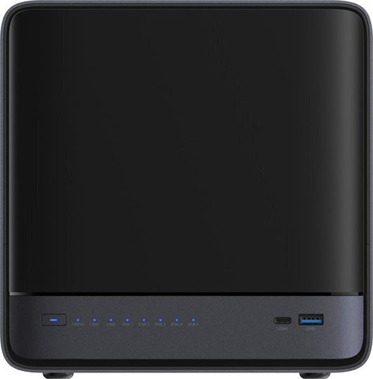 Minisforum N5 Air NAS Tower με 5 θέσεις για HDD/M.2/SSD και 2 θύρες Ethernet