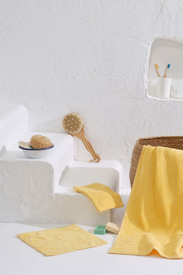 Homelovers 30x30cm Lemon Drop Badetuch Gewicht 500gr/m²