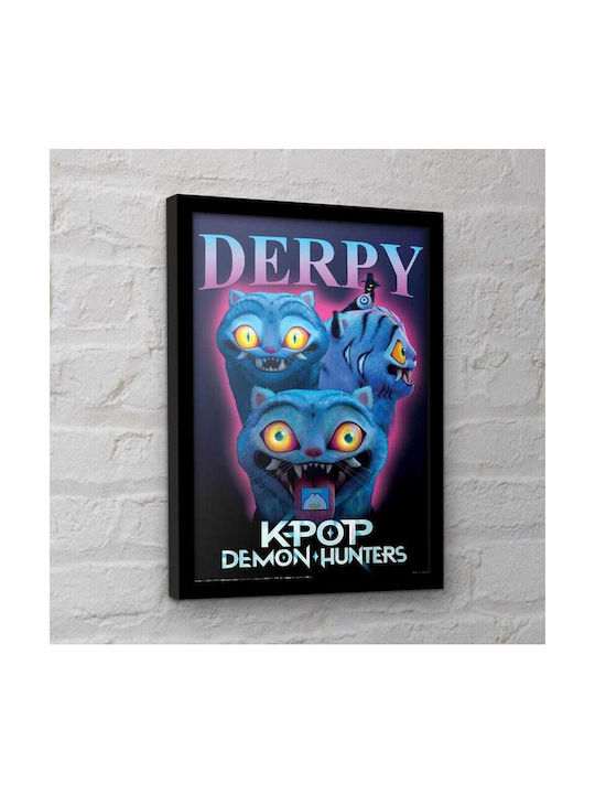 K-pop Demon Hunters Derpy Poster Frame 31x41cm
