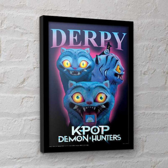 K-pop Demon Hunters Derpy Poster Frame 31x41cm