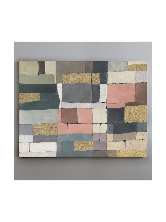 Zonas 788625 – Ζωγραφικός Πίνακας Acrylic 120x160cm Χρυσές Λεπτομέρειες