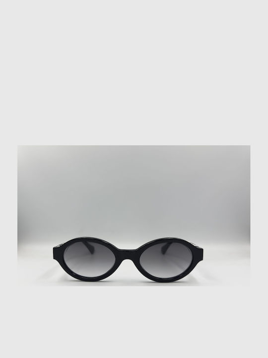 Monte Napoleone Women's Sunglasses with Black Frame and Black Lenses MN522634-C1
