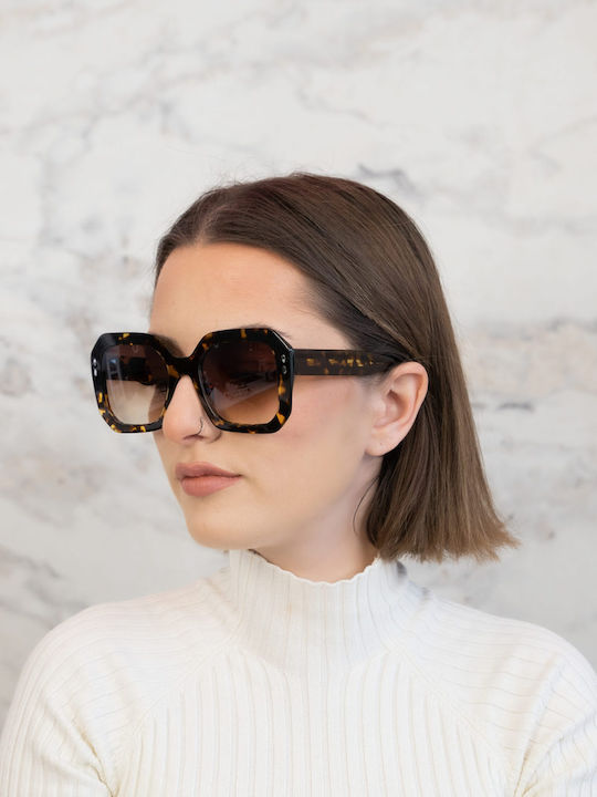 Monte Napoleone Women's Sunglasses with Brown Frame MN14222-C2
