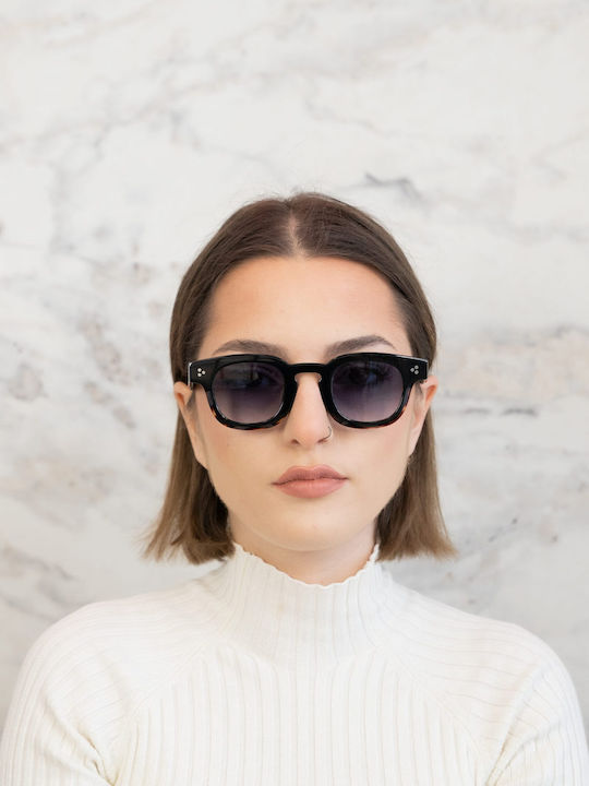 Monte Napoleone Black Sunglasses With Frame