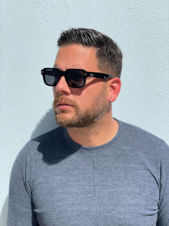 Monte Napoleone Black Sunglasses With Frame