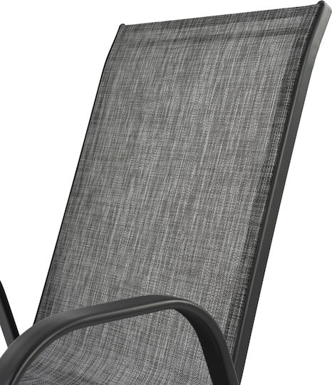 Set Dining de Exterior Bruno 7 Piese Gri