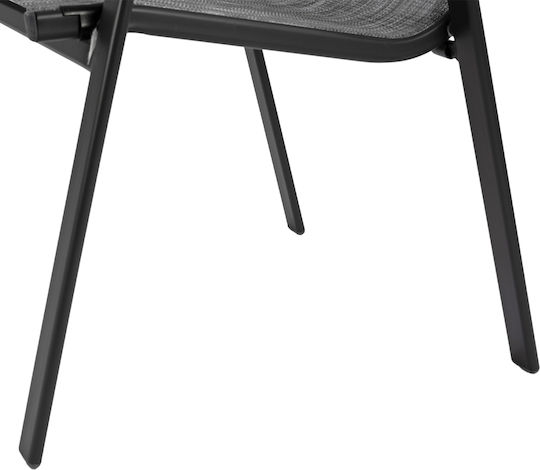 Outdoor Dining Set BRUNO 7pcs Gray