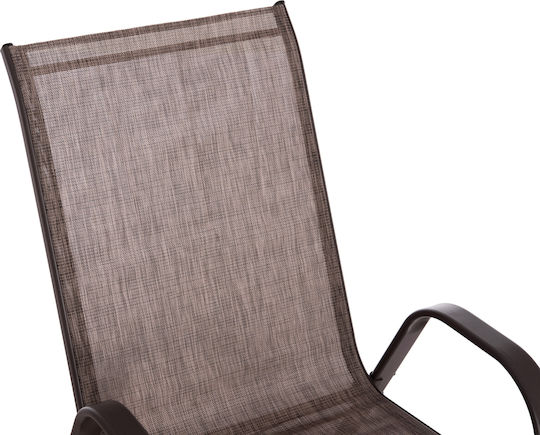 Set Dining de Exterior 5 Piese Maro