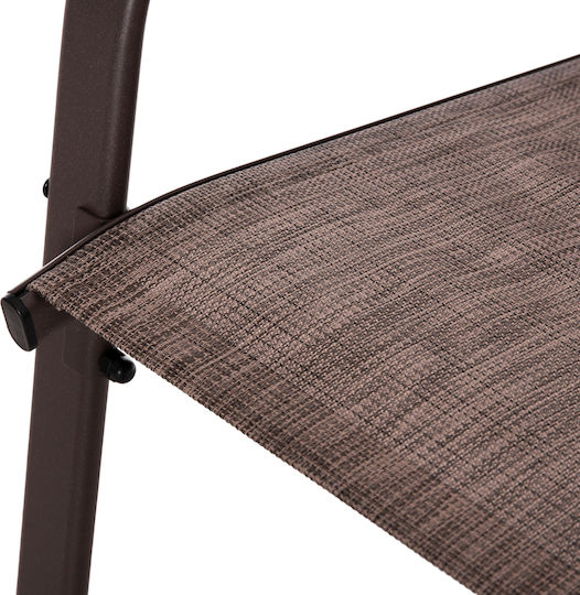 Set Dining de Exterior 5 Piese Maro