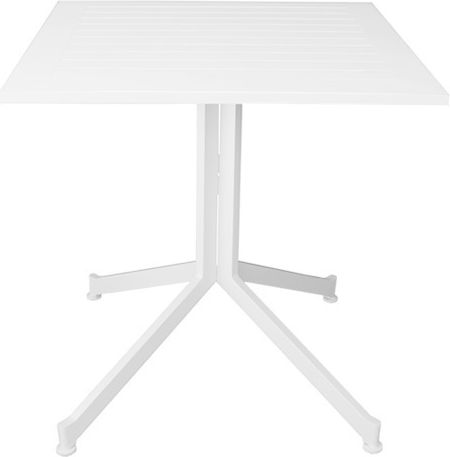 Set Sala De Mese Pentru Exterior 5 Piese Alb
