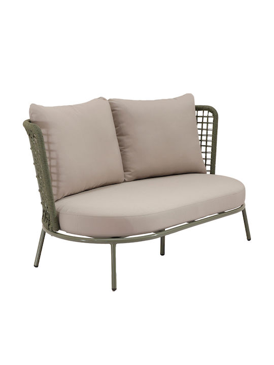 Garten- und Outdoor-Möbelsets Typsatz Wohnbereich 4 Stück ΛΑΔΙ mit Kissen